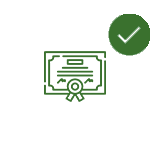 Certificate green